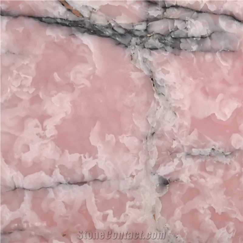 Naghadeh Pink Onyx Stone Slabs Price
