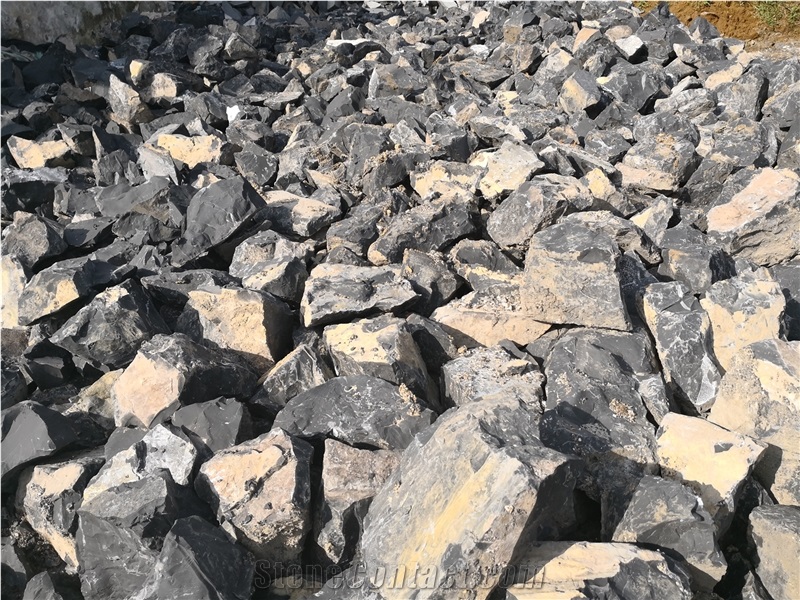 Quarry Sale Crushed Black Gravel for Landscaping