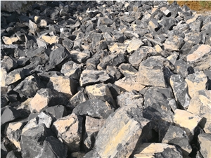Sale Crushed Black Aggregate Stone for Landscaping