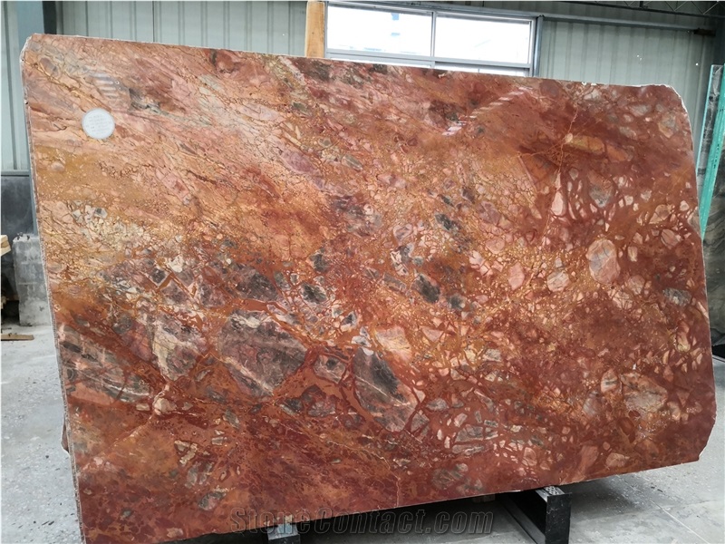 Syrian Rosa Damascus Ruby Red Marble Slab Price