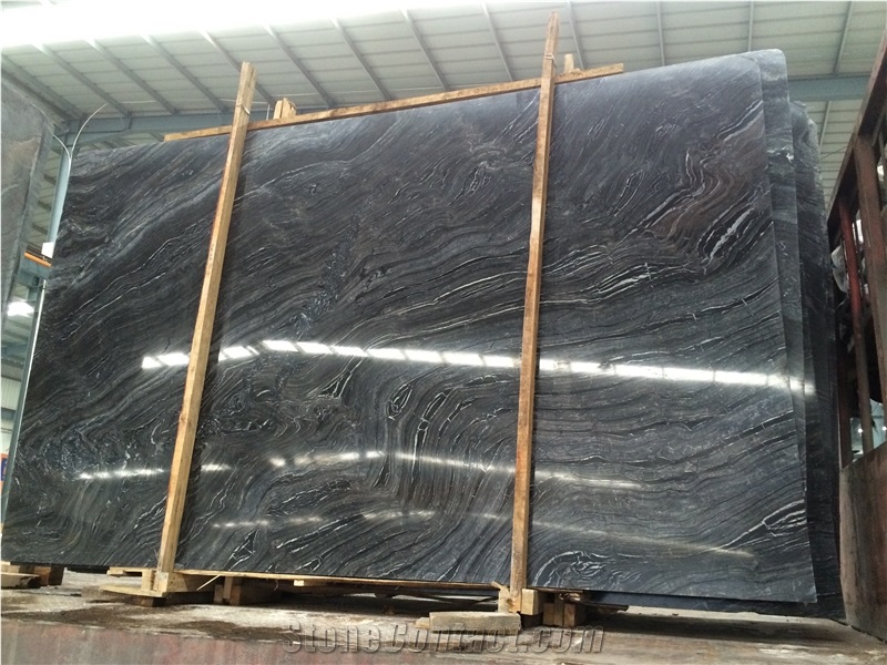 Antique Wood Vein Marble Slabs for Wall and Floor