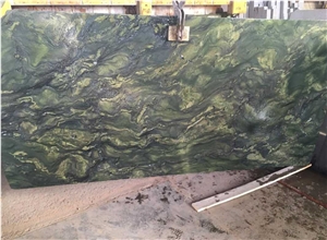 Abrang Granite, Iran Green Granite Block