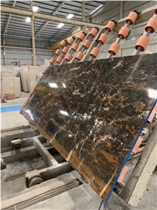 Pakistan Black Gold Marble, Micheal Angelo, Pakistan Portoro