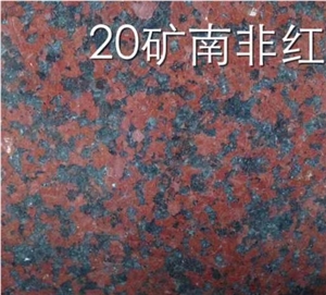 Rosso Africa, Cape Red, South Africa Red Granite