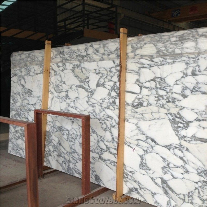 Arabescato Carrara Marble Slabs for Sheraton Hotel