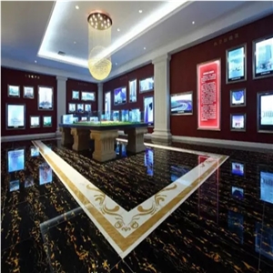 Black Portoro Marble for Resorts & Casino & Hotel