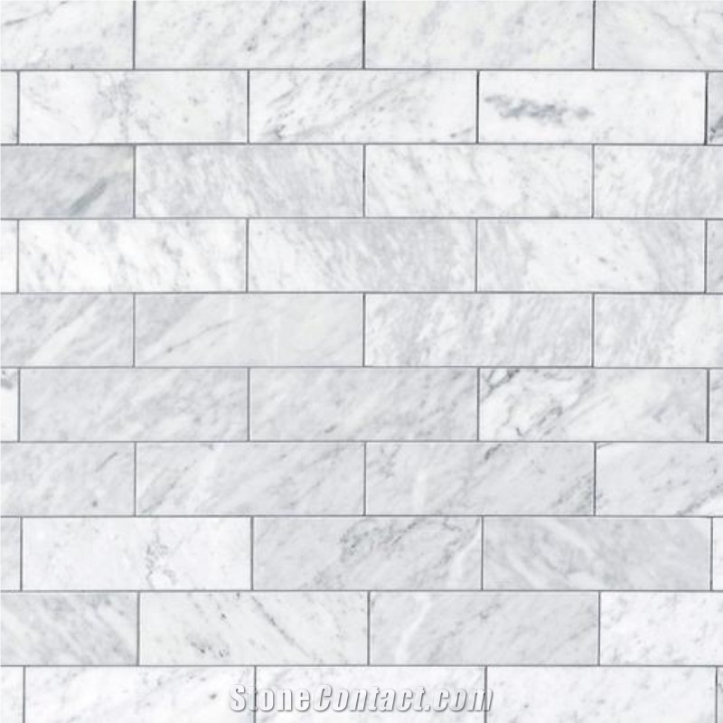 Carrara White Marble for Flooring Tiles