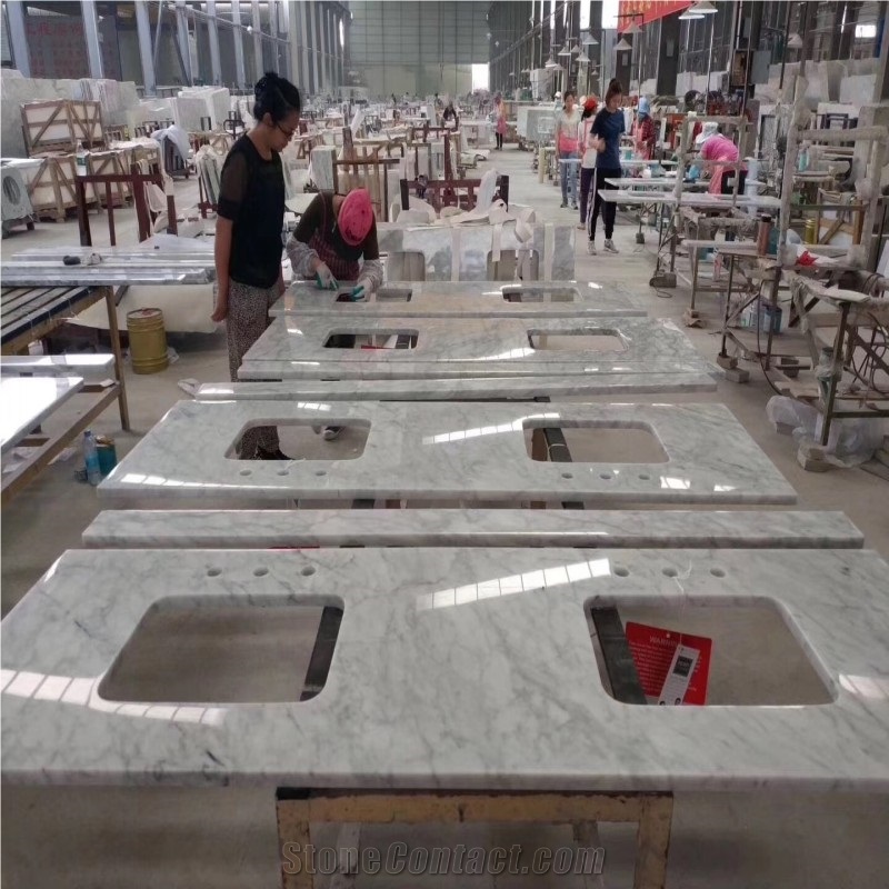 Carrara White Marble for Flooring Tiles