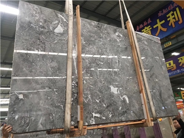 China romantic grey marble for Lowell Hotel