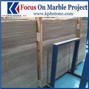 China Wooden Grey Marble Kitchen Floor Tiles