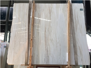 Eurasian White Wood Marble Slabs