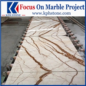 Gold Net Marble Floors&Walls&Tiles&Slabs