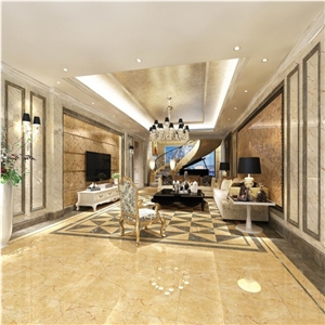 Golden Goose Phoenix Polished Marble Hotel Project