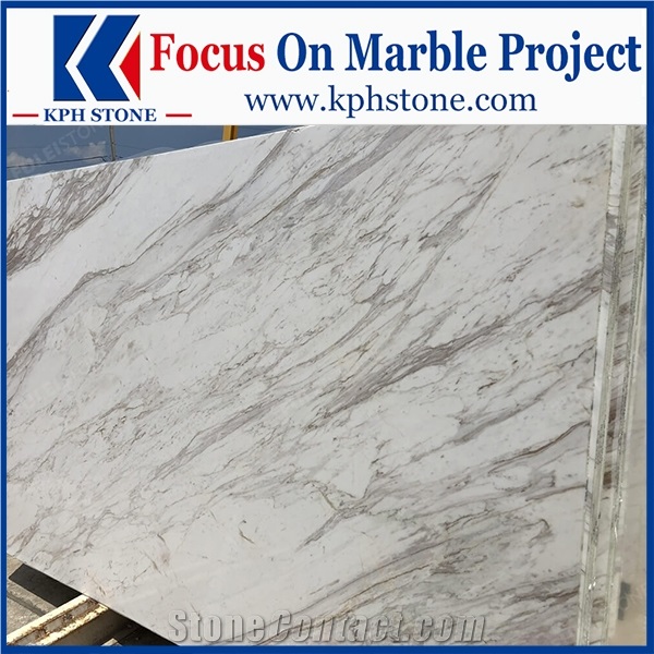 Graniti Drama Semi White Marble Slabs&Tiles