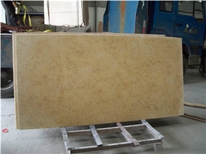 Honed Sunny Yellow Golden Marble for Flooring