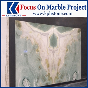 Jade Green Marble Slabs/Tiles/Walls