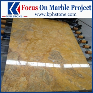 Lion Golden Marble Slabs, Tiles