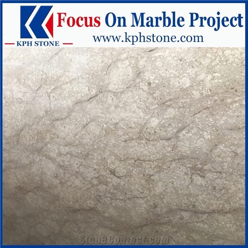 Lyca Beige Light Marble Slabs for Hotel Projects