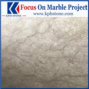 Lyca Beige Light Marble Slabs for Hotel Projects