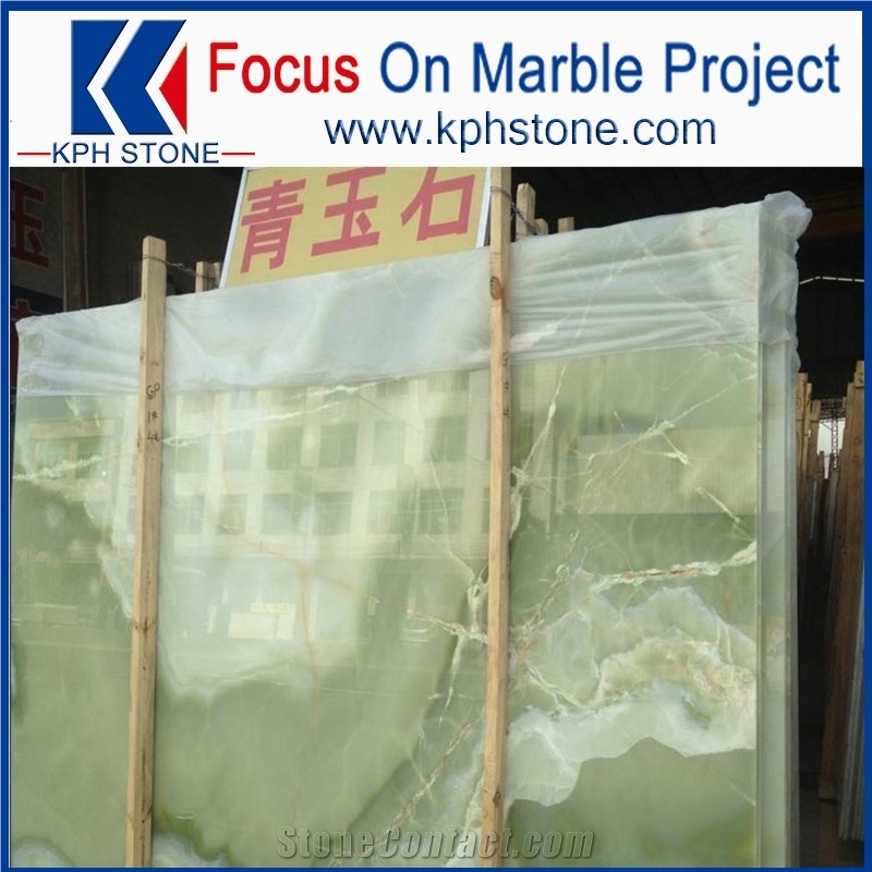 Natural Green Onyx Marble for Wall Decor