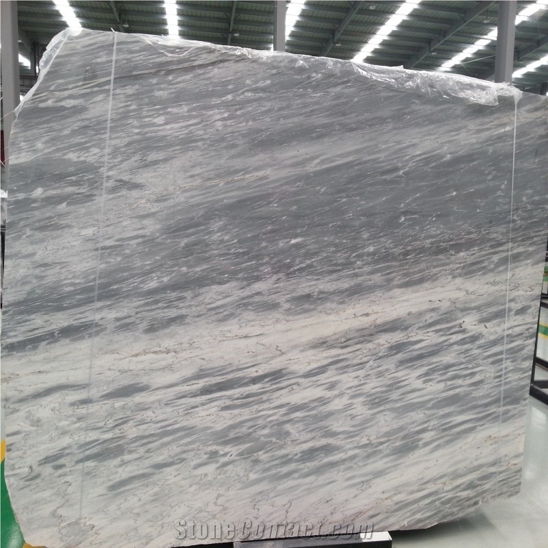 Nuvolato Classico Carrara Grey Marble Slabs