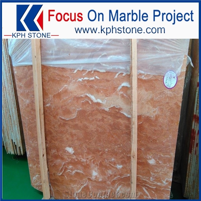 Orange Peel Red Marble with Top Quality