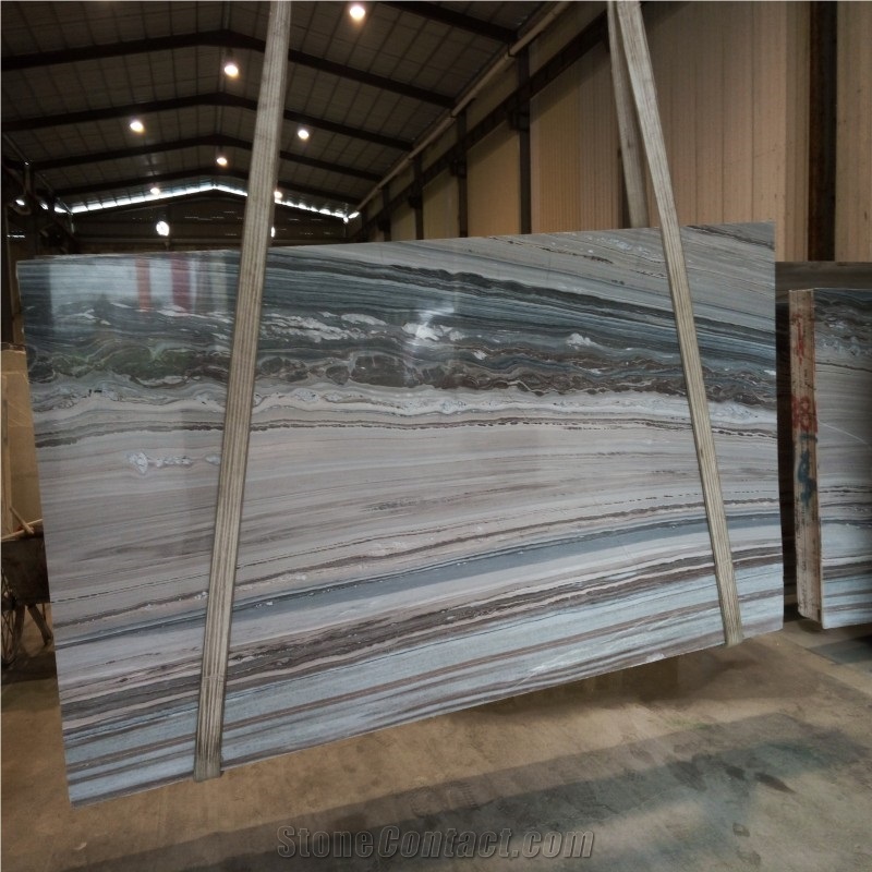 Palissandro Blue Marble Slabs for Hotel Project