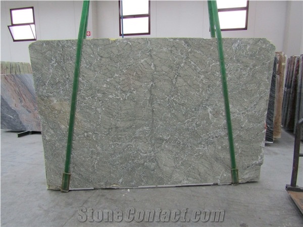 Panza Verde Antigua Marble Slabs