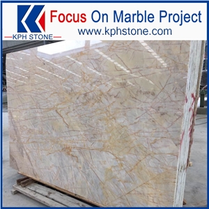 Prefab Berman Gold Marble for Hotel Project
