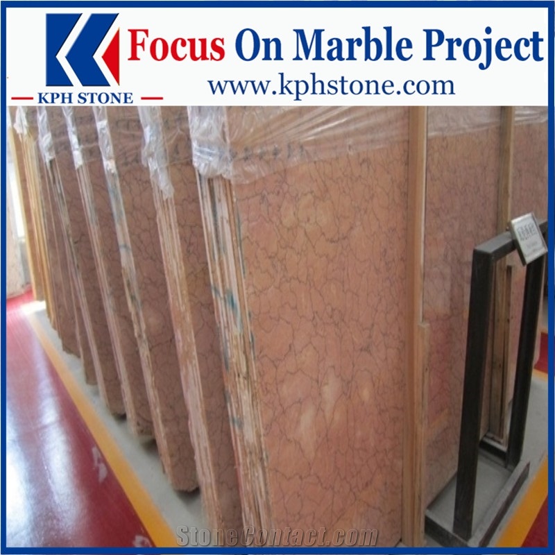 Red Valencia Marble Slabs