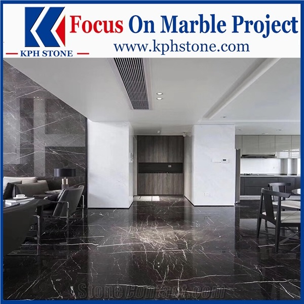 Royal Brown Marble Floor Tiles for Restaurant