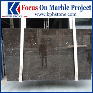 Tulip Brown Marble Slabs Tiles for Central Park