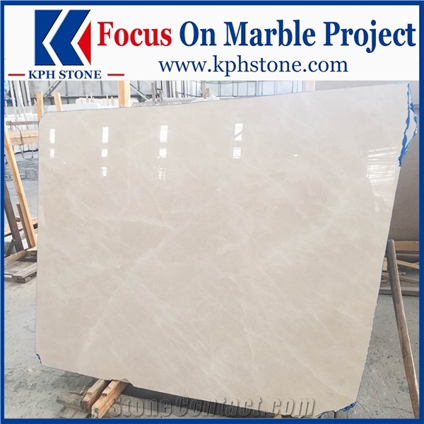 Victory White Cloudy Beige Marble Slabs&Tiles