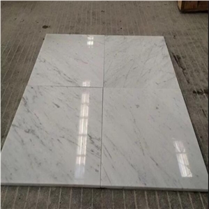 White Carrara Marble Floor Tile for Wynn Las Vegas