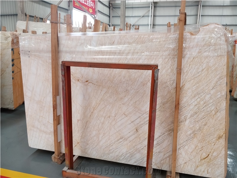 Own Qurry Gold Spider Marble Big Stock