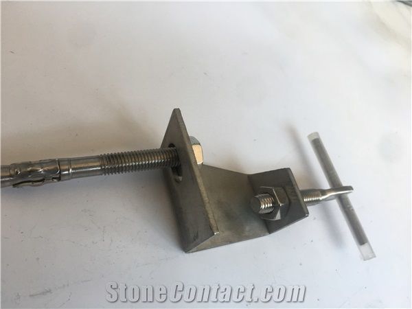 Ss Pin Bolt Type Wall Cladding Fixing Clamp Anchor