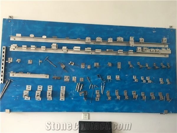 Stone Pin Bolt Type Anchor Clamp Fixing System