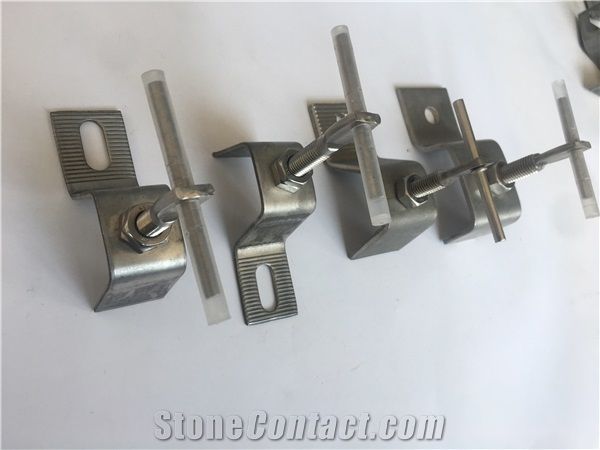 Stone Wall Cladding Fixing Z Anchor Clamp