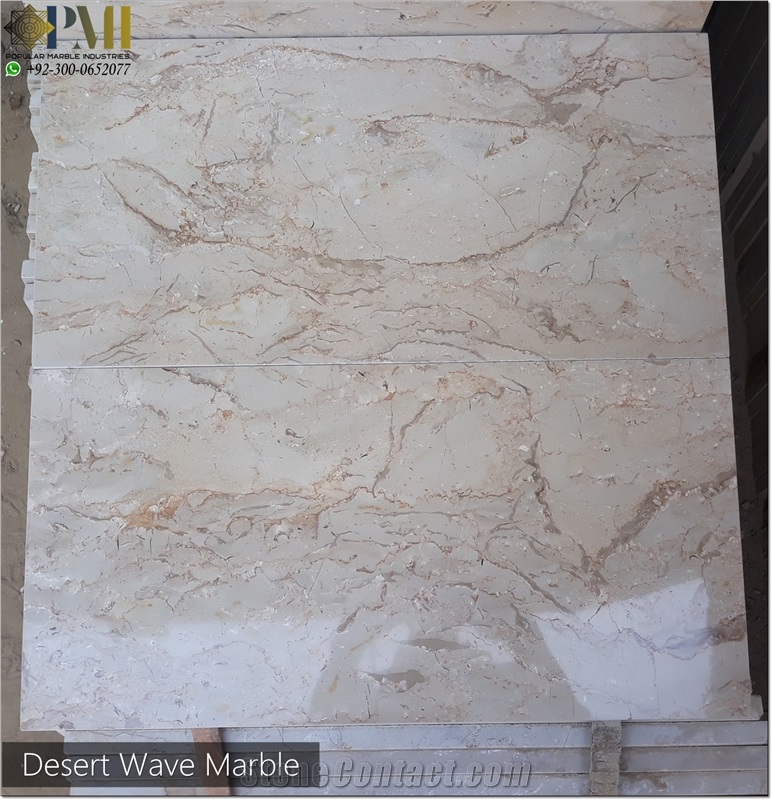 Pakistani Marble Desert Wave Tiles Natural Marble