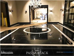 Pasha Black Marble Slabs