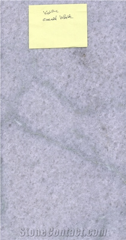 Greenish White Marble Tiles