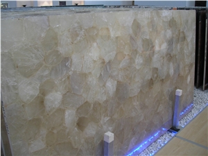 Clasic Quartz Semiprecious Stone Bar Top