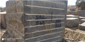 Indian Impala Black Rough Granite Blocks