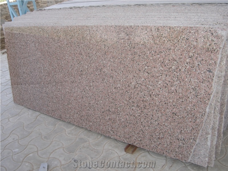 Rosy Pink Granite Slabs