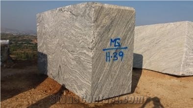 Viscont White Rough Granite Block