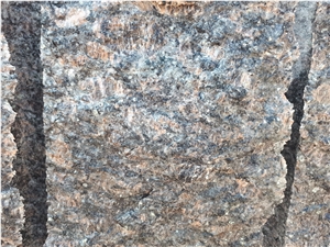Tan Brown-Pit-2, Tan Brown Granite Block