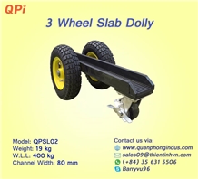 Three Wheel Slab Dolly