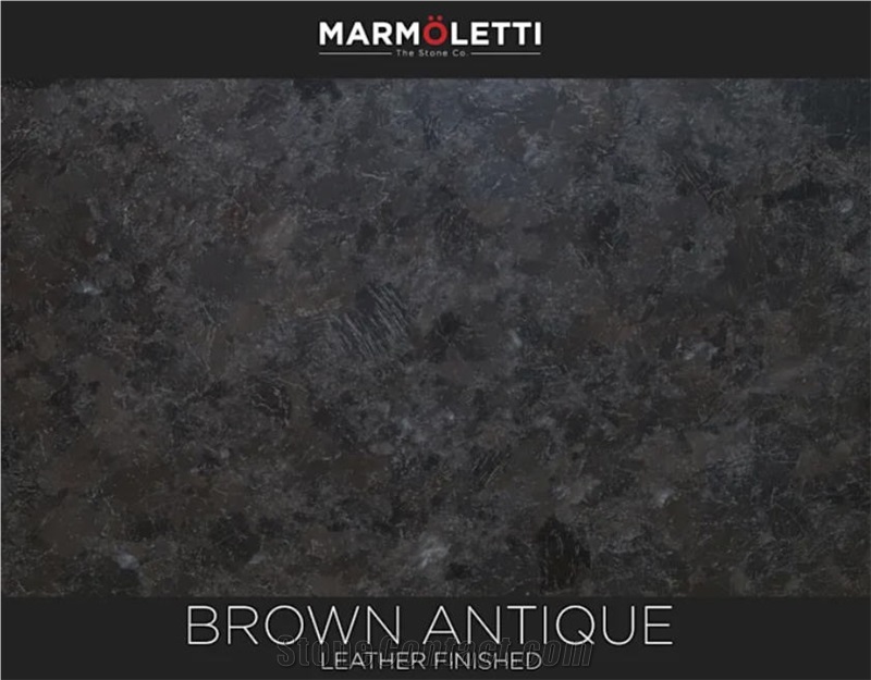 Granito Brown Antique Leather Finished Countertop