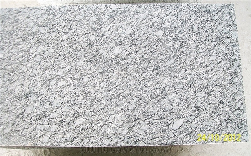 White Wave Granite Tile