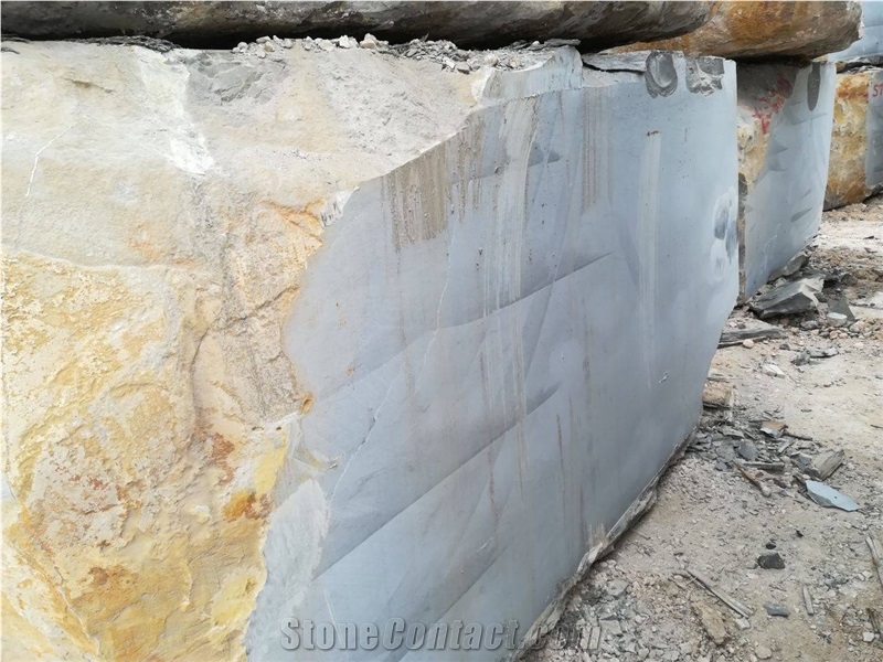 Foussana Grey Marble Block, Tunisia Grey Marble